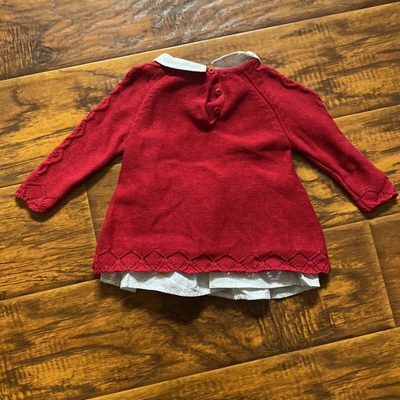 Shabby Chic Baby Holiday Sweater - Picture 5 of 8